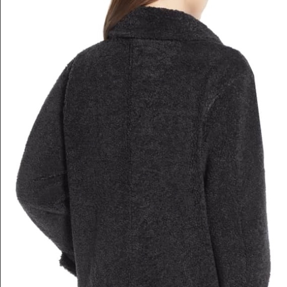 Something Navy Shearling Jacket - Picture 2 of 5